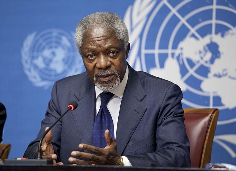 What will be Kofi Annan’s legacy?