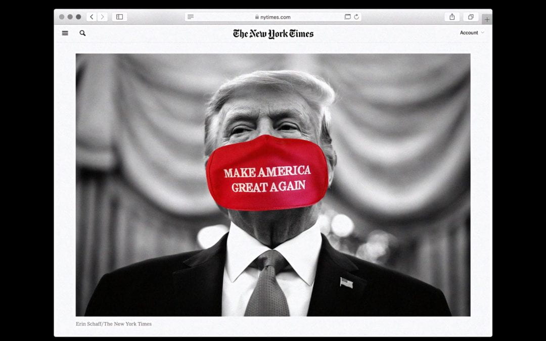 How did Trump win the online disinformation war?